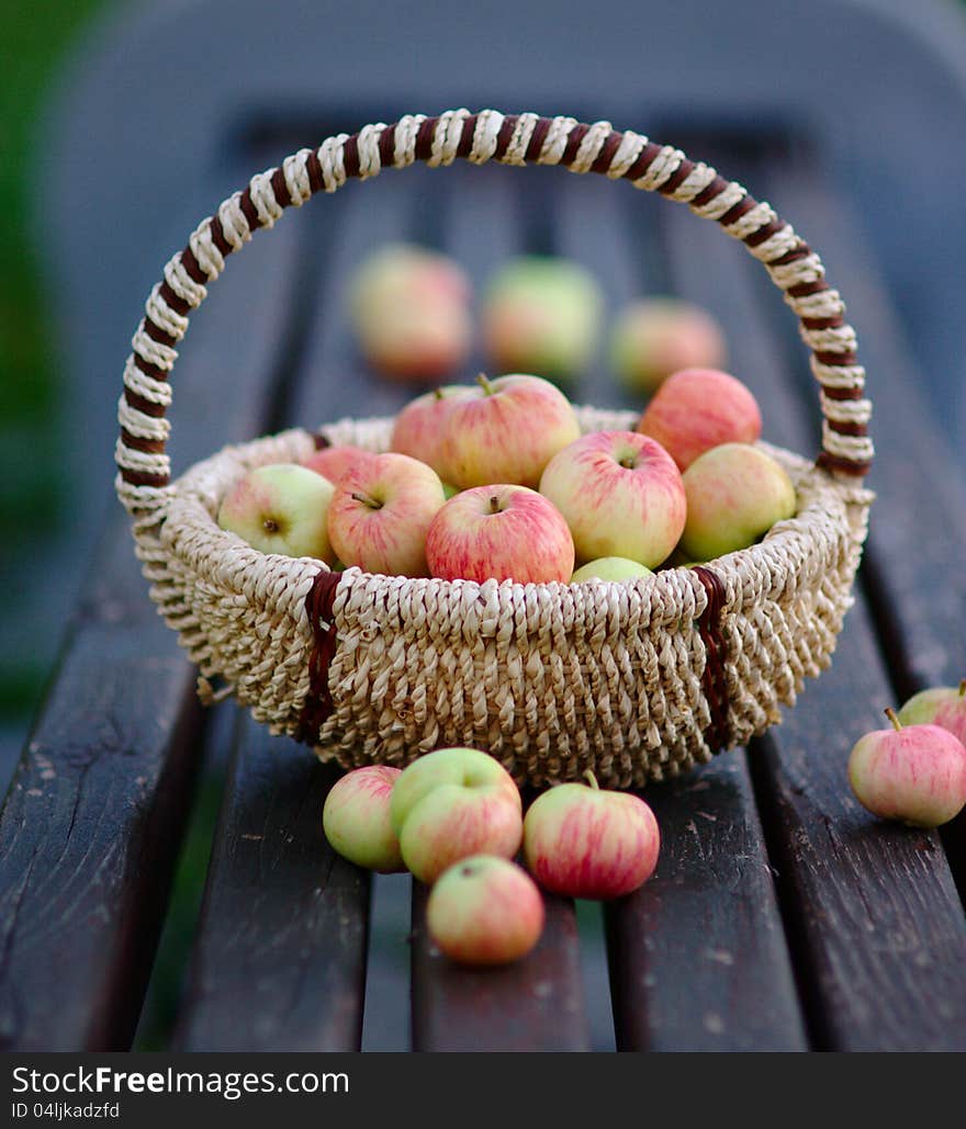 Apples In The Basket