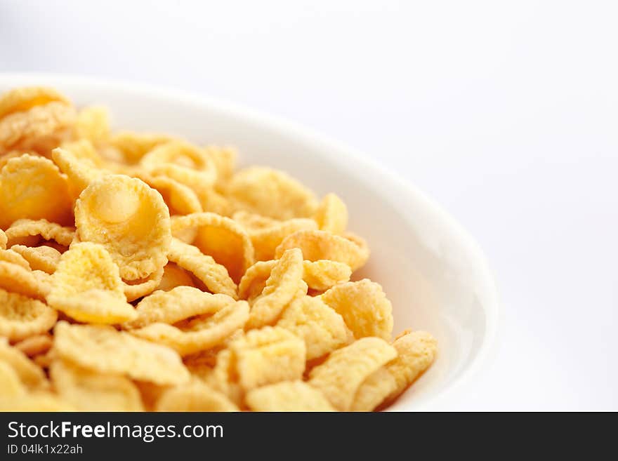 Bowl of cornflakes