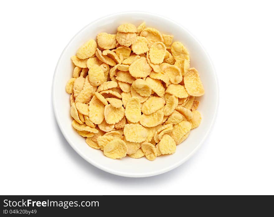 Bowl of cornflakes