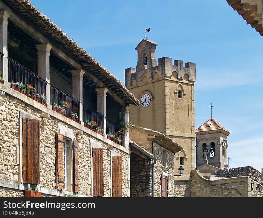 Orsan, french typical village