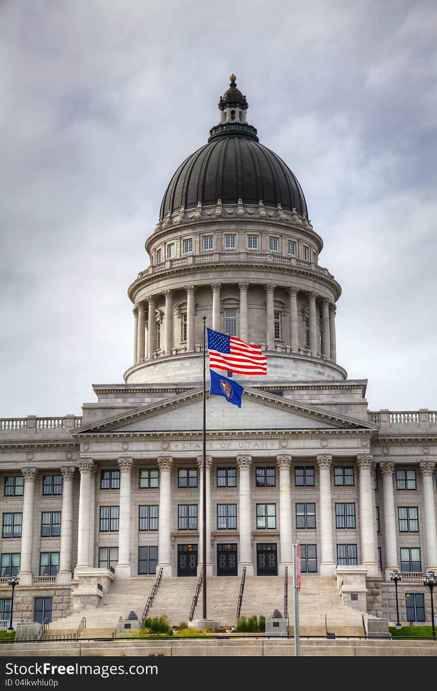 Capitol building in Salt Lake City, Utah