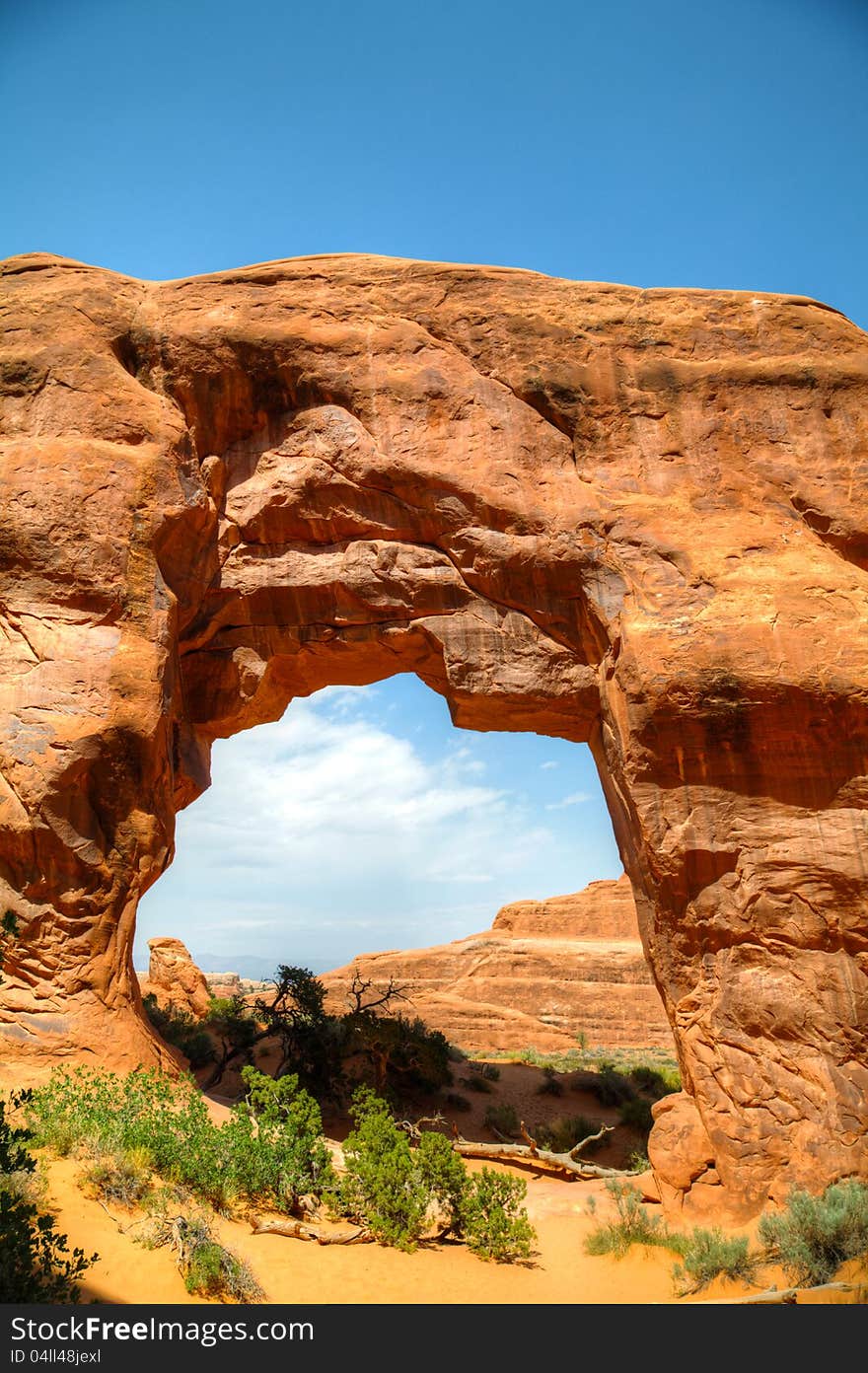 Scenic View At Arches National Park, Utah, USA