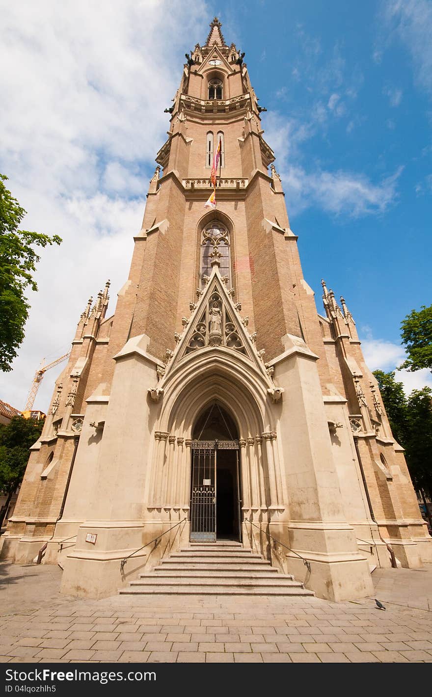 View on Vienna church