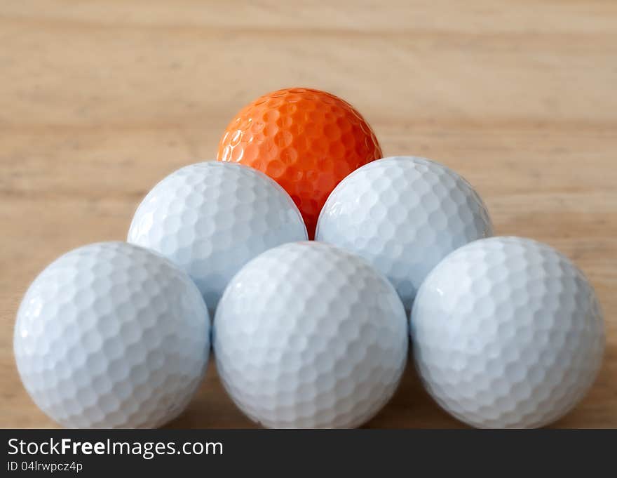 One Different Golf Ball