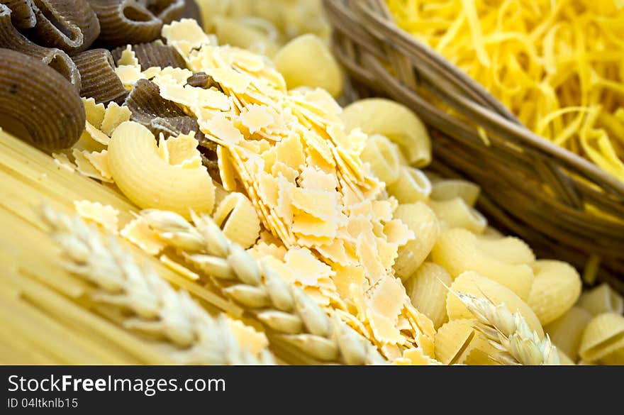 Spaghetti, macaroni and noodles are an integral part of Italian cuisine