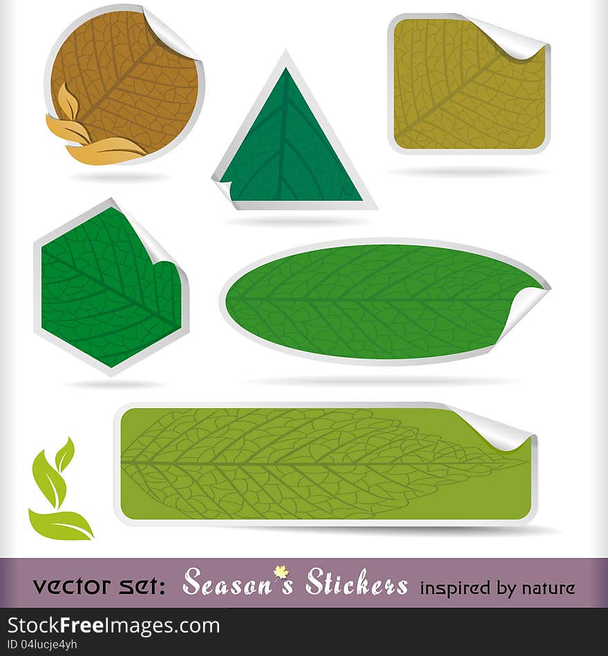 Premium Four Seasons Labels for your business needs . Specially designed according to four seasons . Useful for Sale , Offer etc .