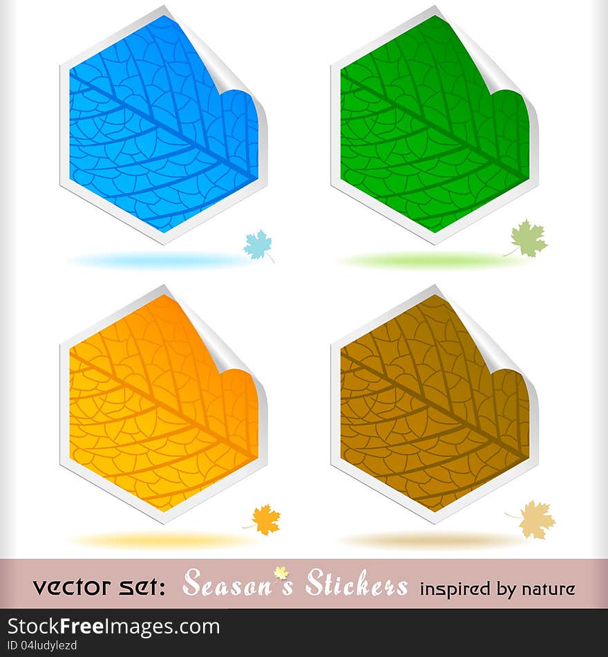 Premium Four Seasons Peeling Labels for your business needs . Specially designed according to four seasons . Useful for Sale , Offer etc .