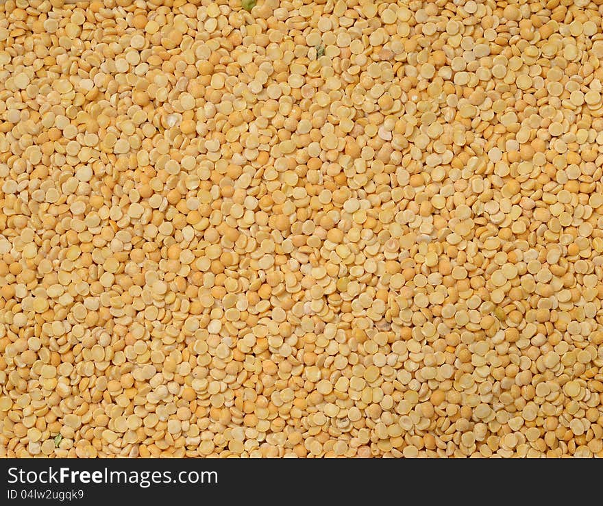 Dried yellow peas