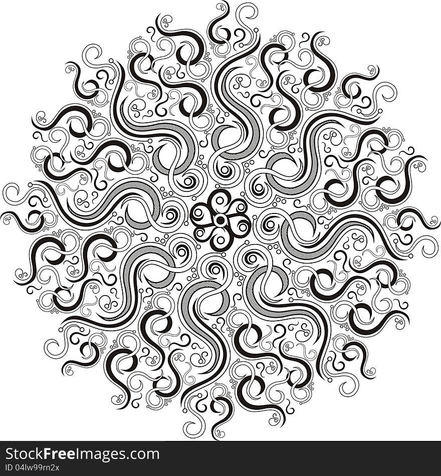 Vector ornament design