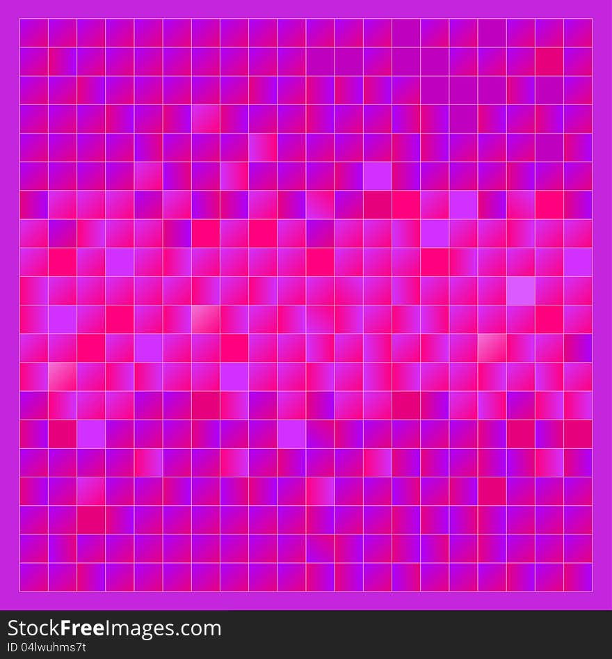 Abstract square mosaic background