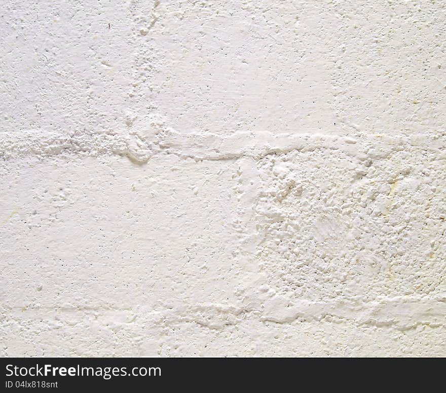 Hollow brick wall texture background