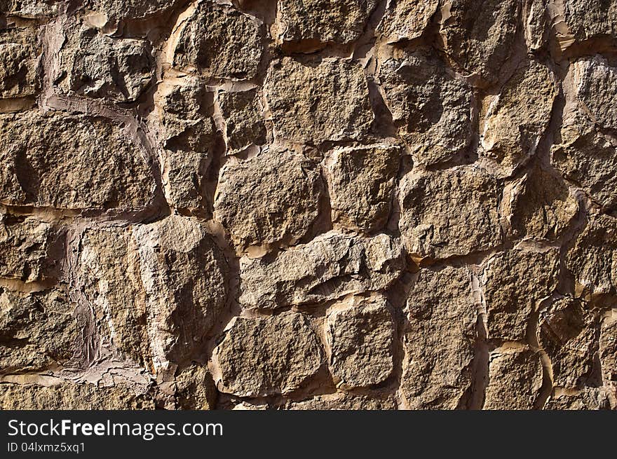 Background stone wall