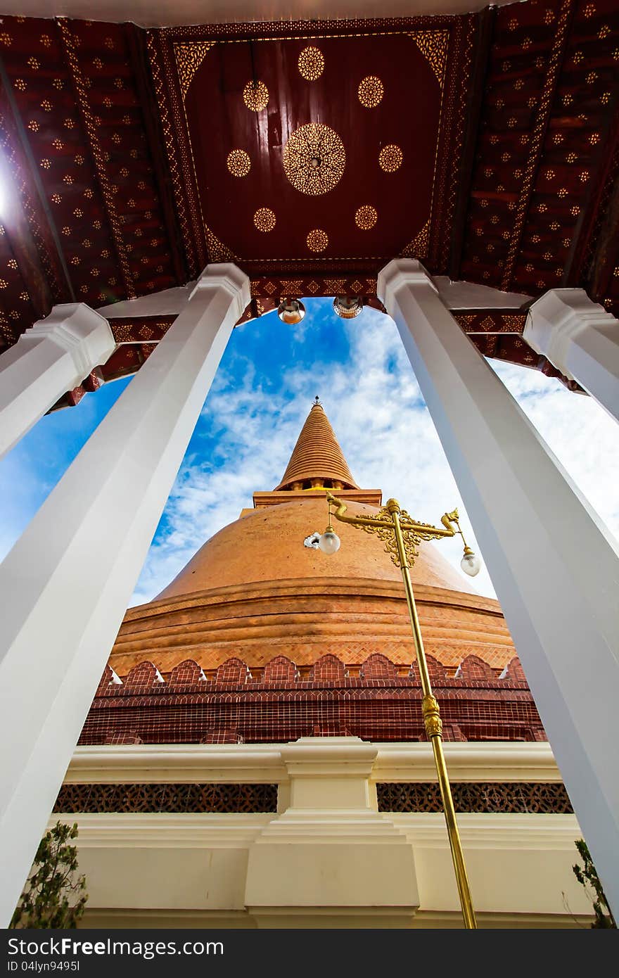 Phra Pathom Chedi of Nakhon Pathom Thailand. Phra Pathom Chedi of Nakhon Pathom Thailand.