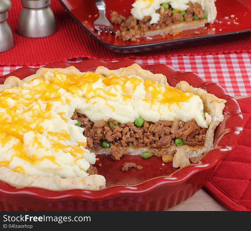 Shepherds Pie Sliced