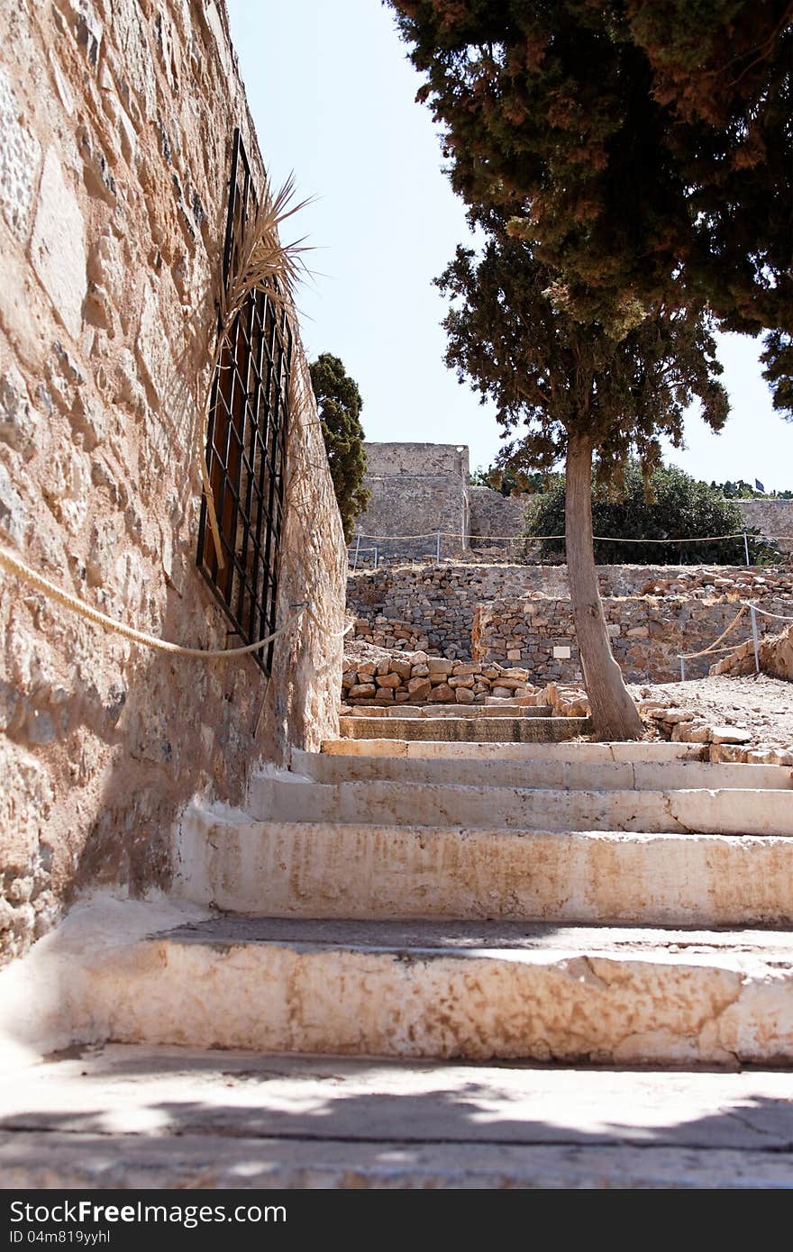 Stone buildings architecture