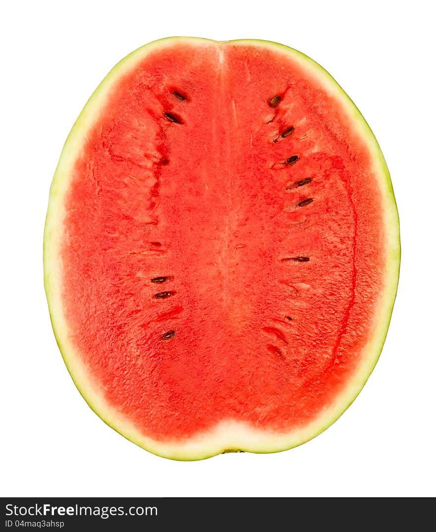 Cut Watermelon Half