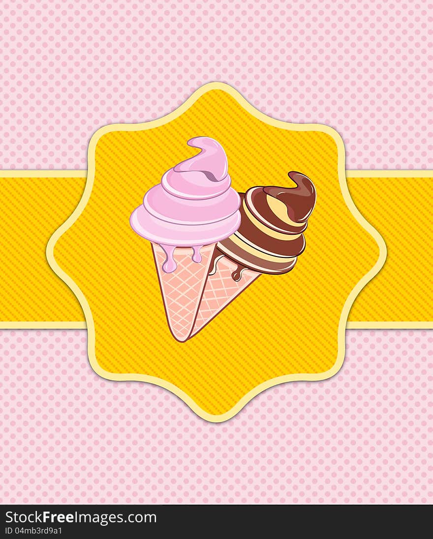 Delicious Ice Cream Card