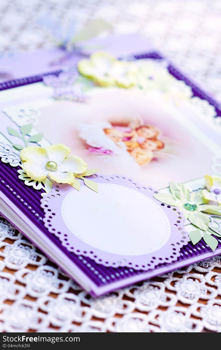 A bebe born wish notebook on the table