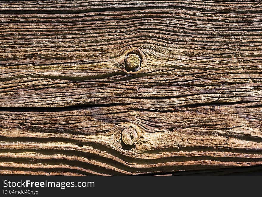 An abstract textured wood background