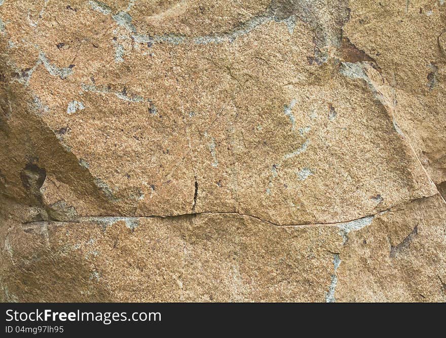 Surface sections of granite, which is like crack a smile. Surface sections of granite, which is like crack a smile.