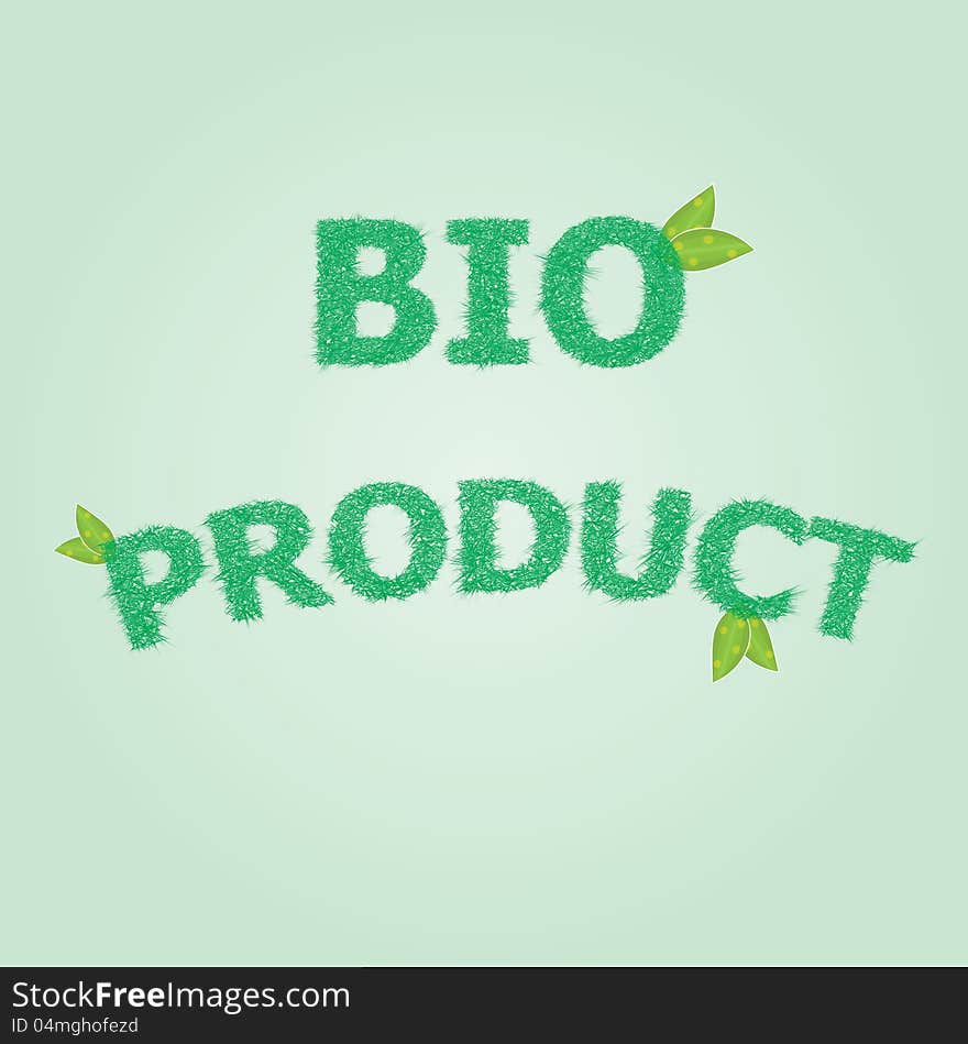 Perfect badge made for your bio products