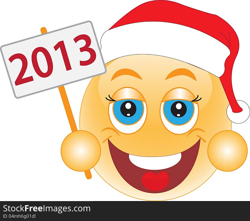 Stock photo - Smile New Year's Eve, Christmas Day. Smile. Stock photo - Smile New Year's Eve, Christmas Day. Smile.