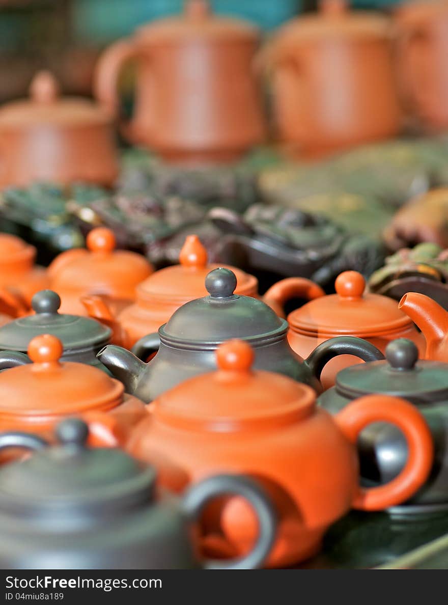 Clay Pots In The Chinese Tea Market