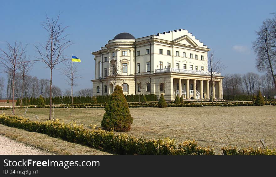 Palace of count Rozumovsky in Baturin