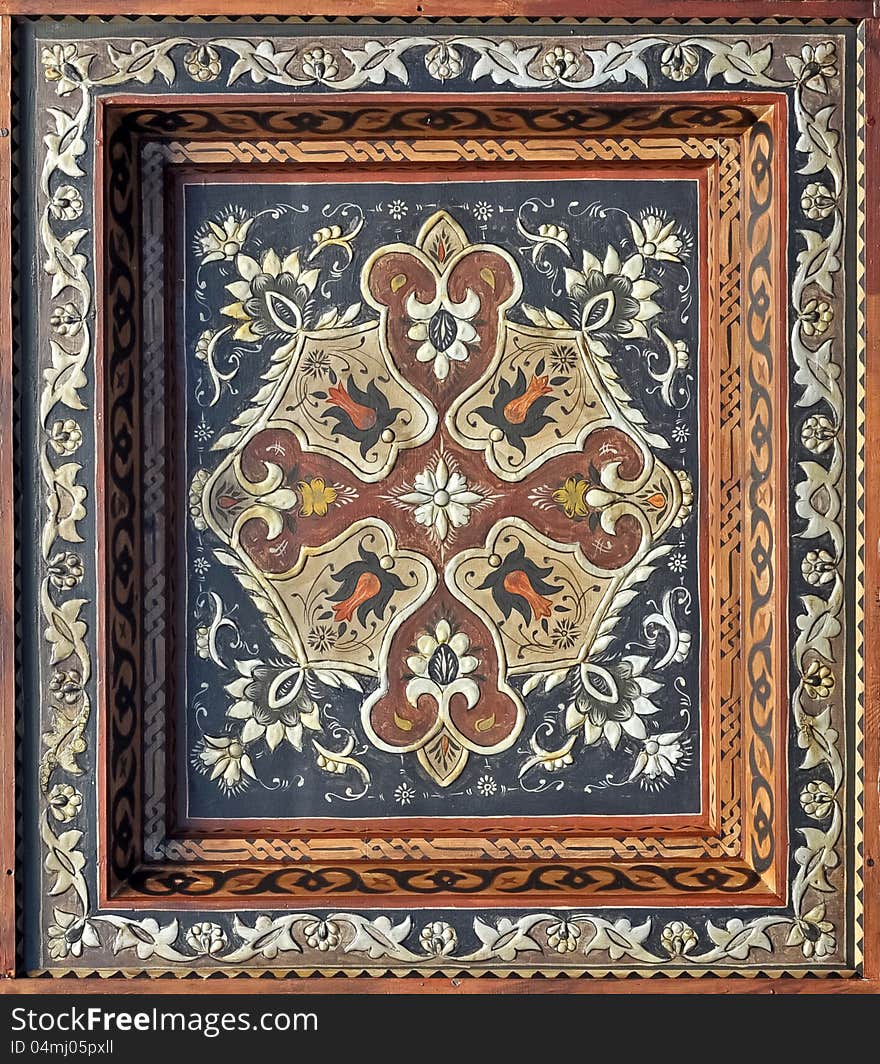 Framed ornament