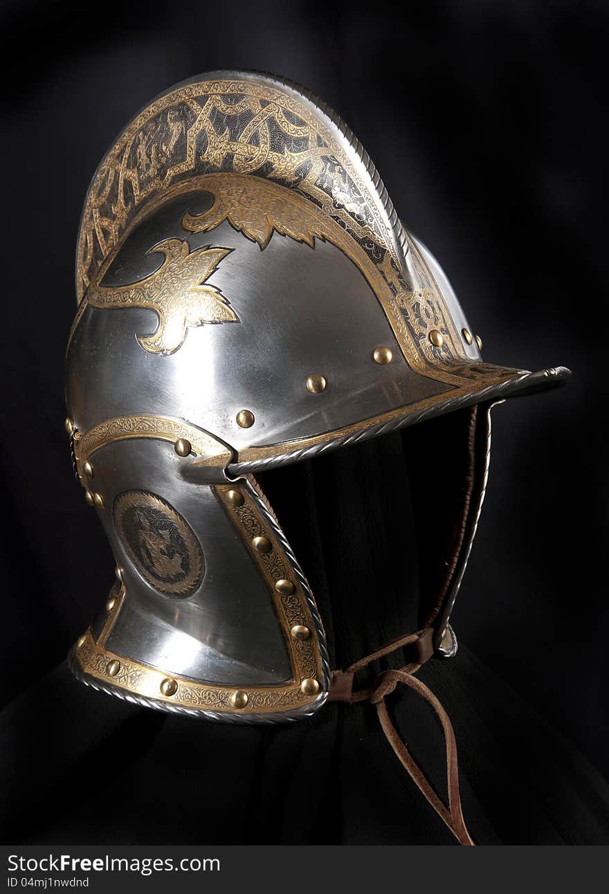 Iron helmet