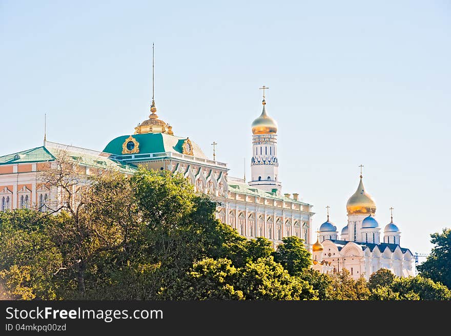 The Kremlin, Moscow, the Kremlin Palace and Cathedrals