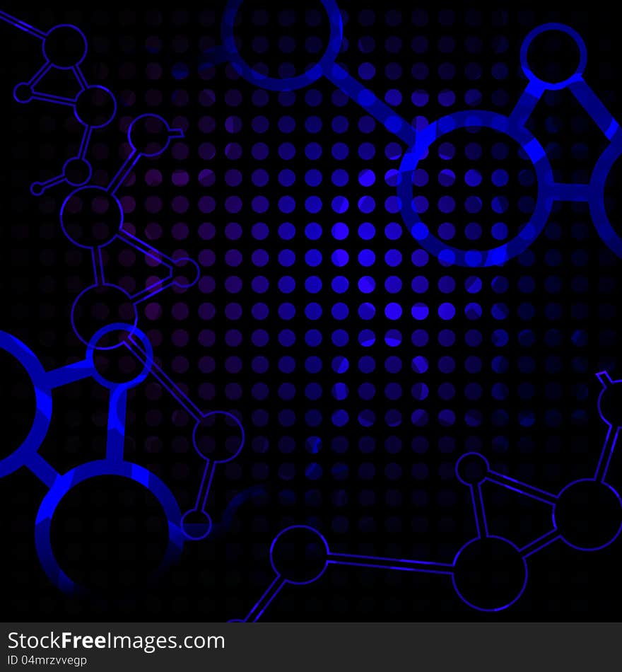 Abstract Blue Background