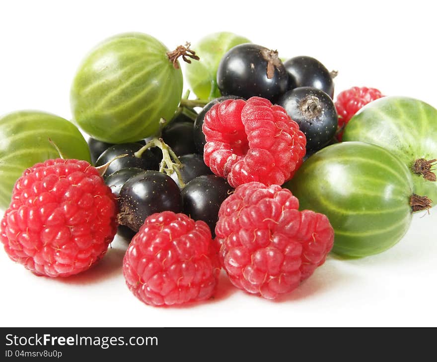 Assortment of berries