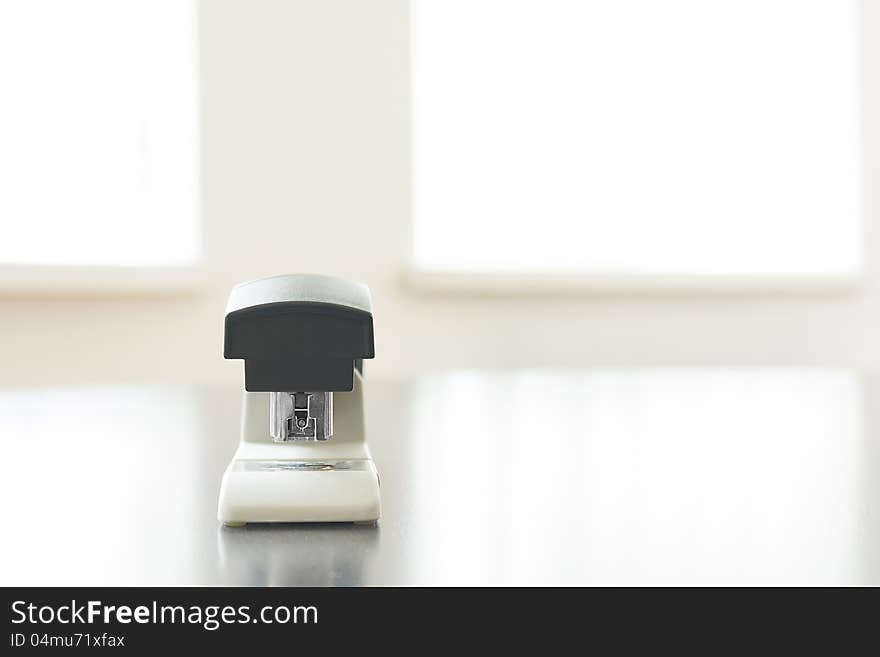 Stapler on your desk.