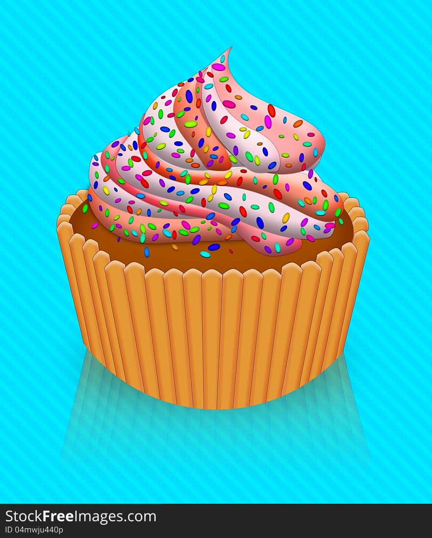 Delicious cupcake