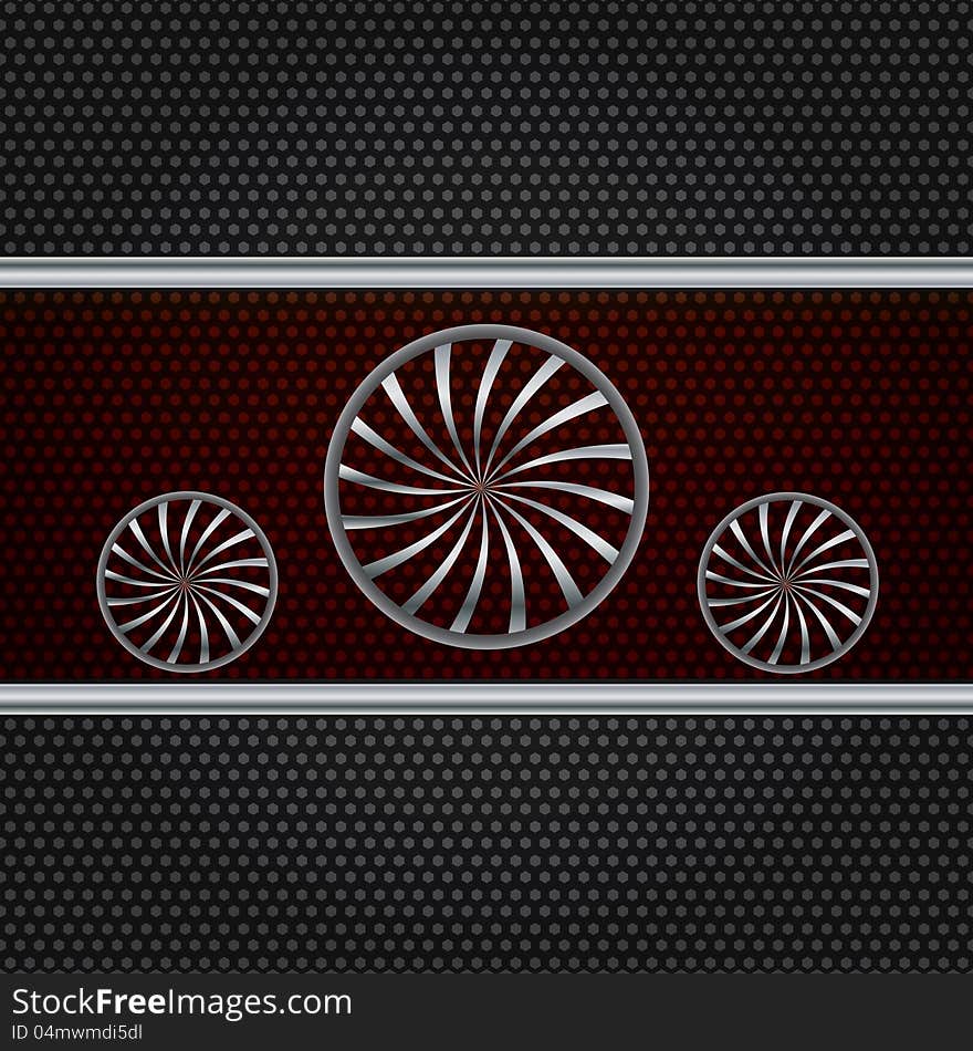 Abstract metal background