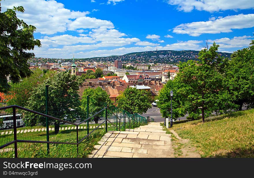 Residential District Of Budapest