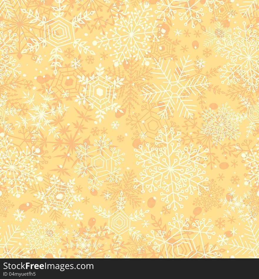 Snowflakes pattern