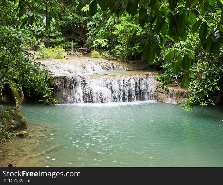 Erawan waterfall