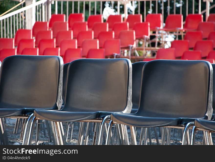 Empty Seats For Viewers