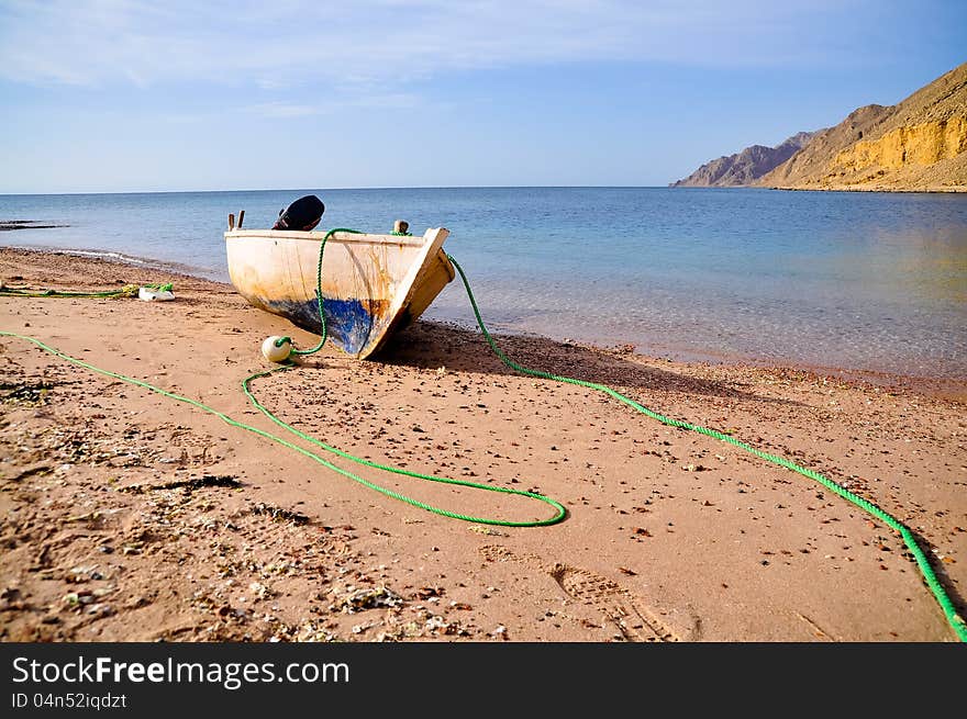 Boat on the beach