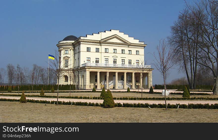 Palace of count Rozumovsky in Baturin