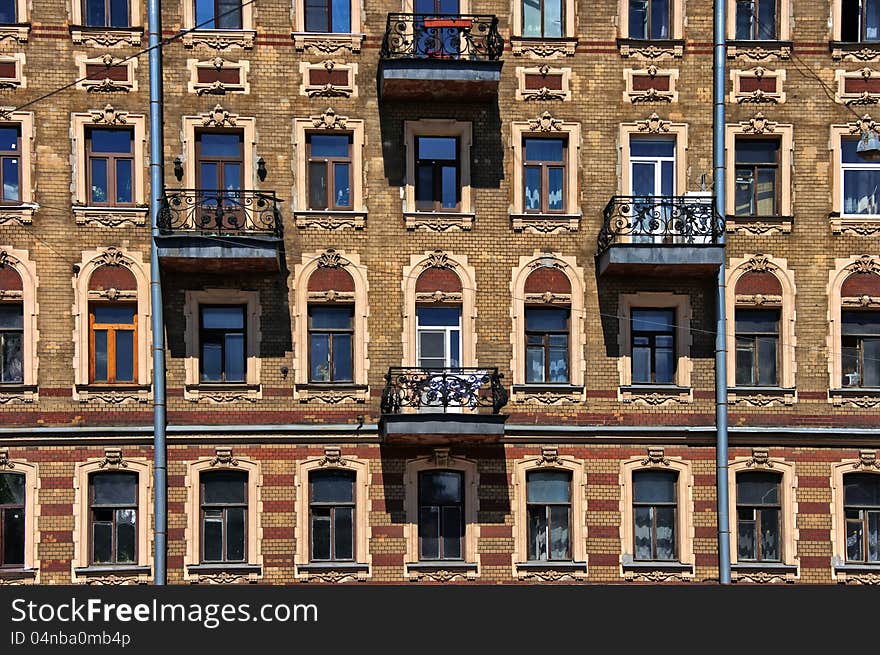 Facade Of An Old Building