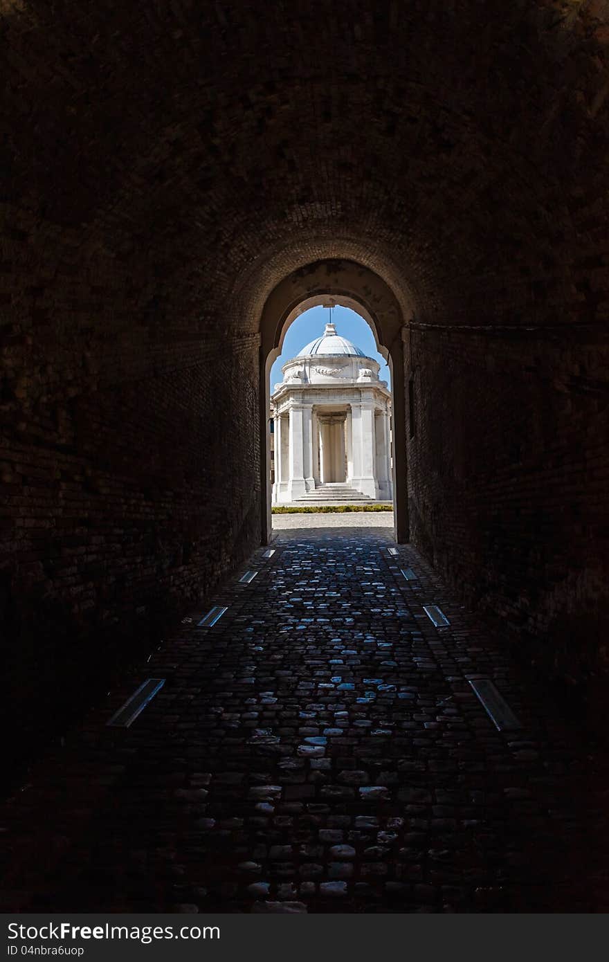 Inside the Mole Vanvitelliana (Ancona)