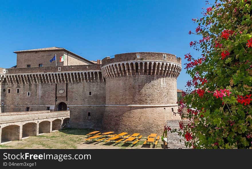 Senigallia &x28;ITALY&x29; - Della Rovere Medieval Castle