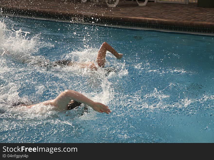 Swimming Race