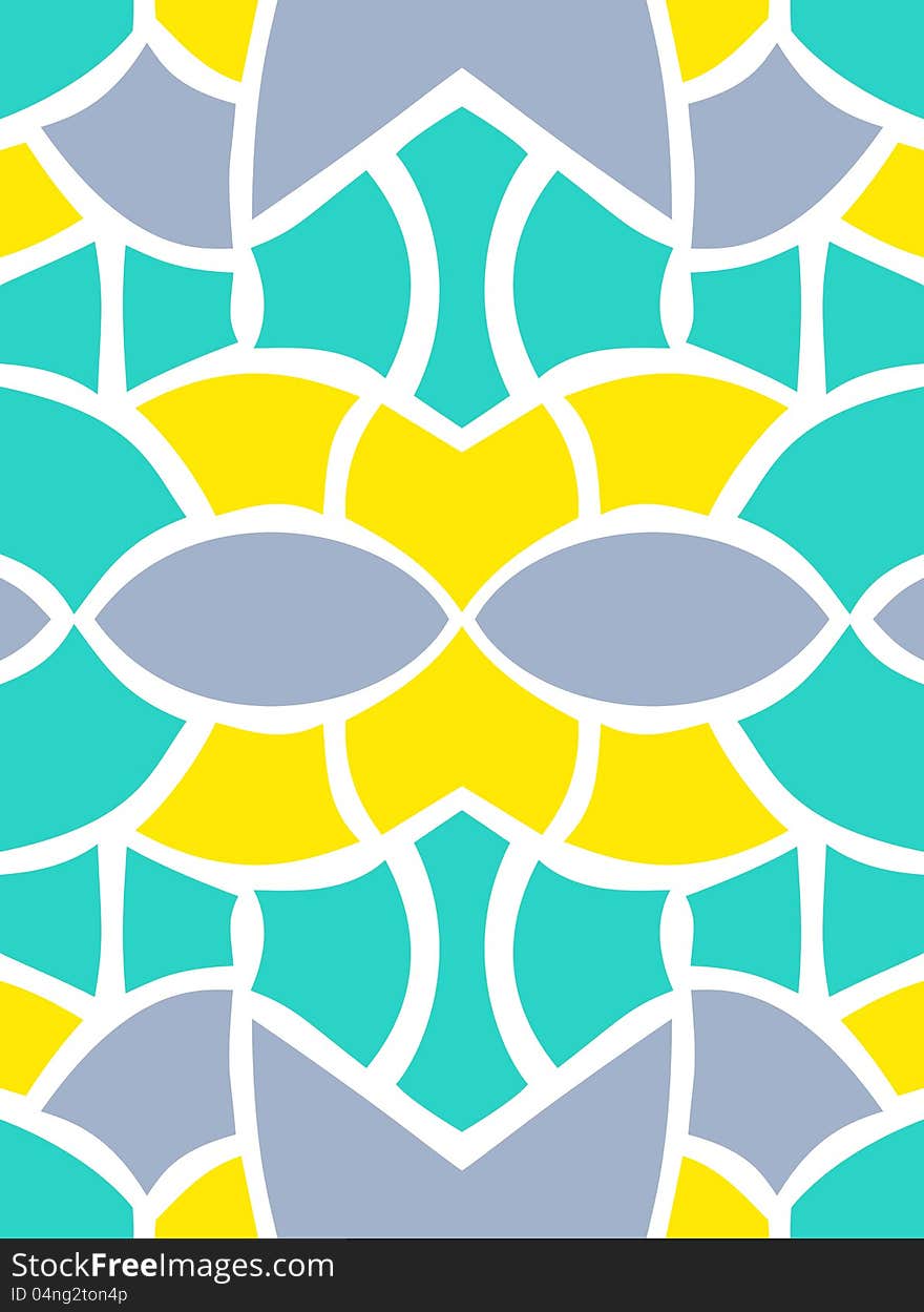 Shape seamless pattern