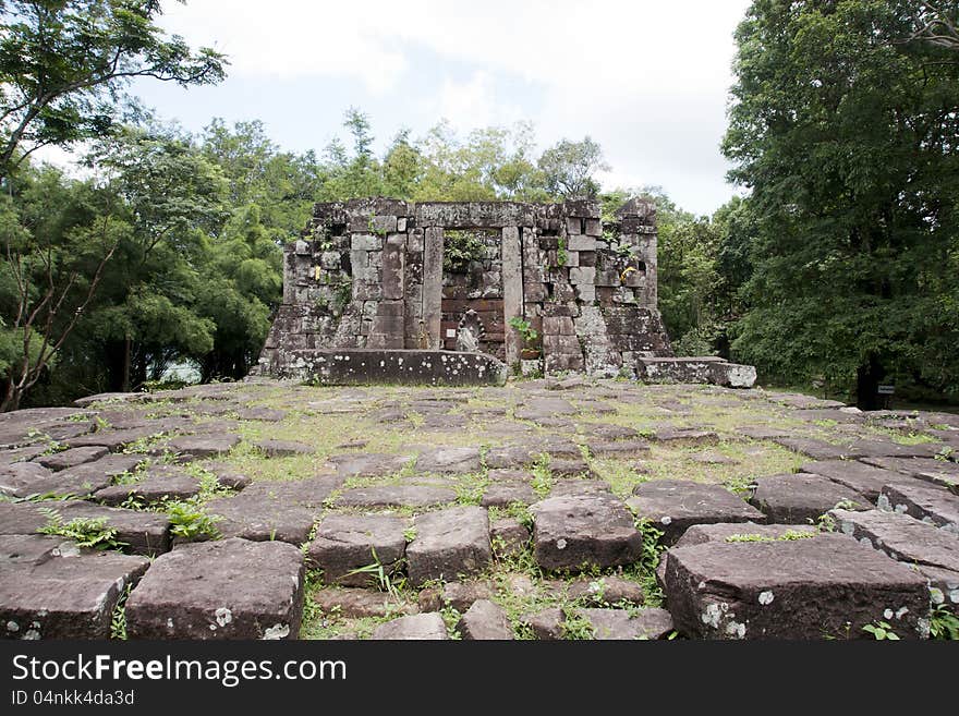 Khmer art Wat Phra That Phu Phek. Khmer art Wat Phra That Phu Phek