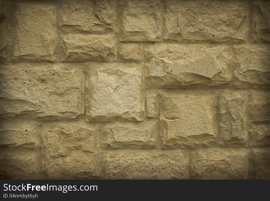 Old stone wall can use like nice textured background. Old stone wall can use like nice textured background