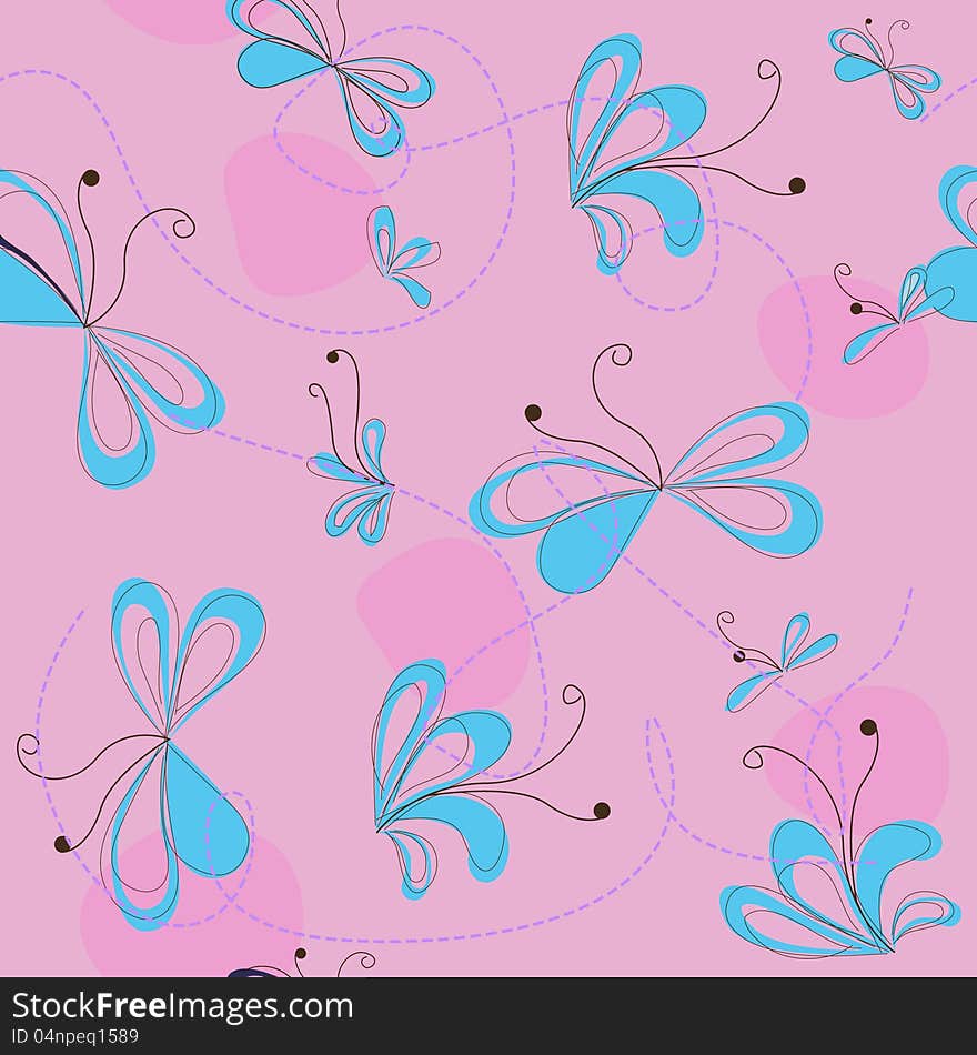 Abstract Seamless Pattern